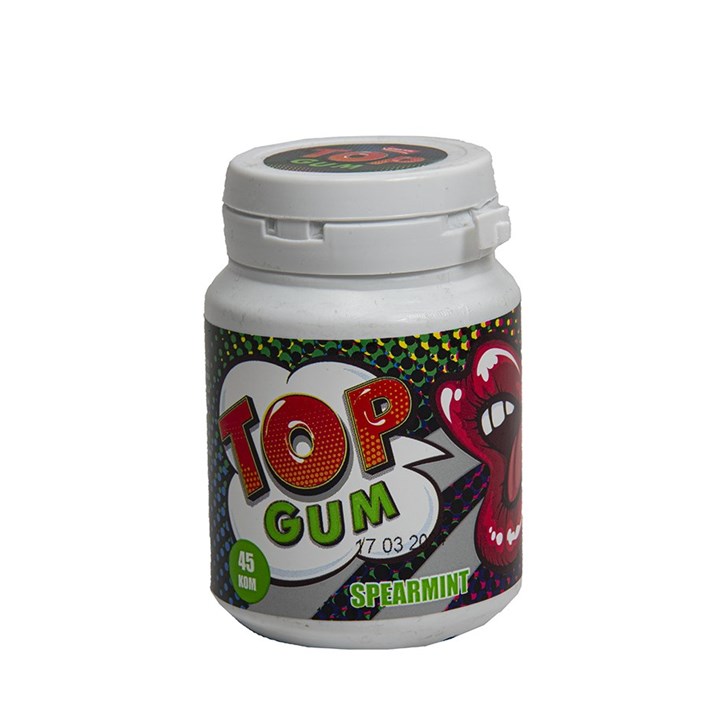 ŽVAKAČA GUMA TOP GUM SPEARMINT 63g ULTRA