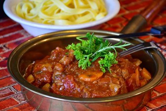 Govedina na burgundski/ Boeuf bourguignon