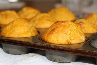 Pikantni muffini s tikvicama